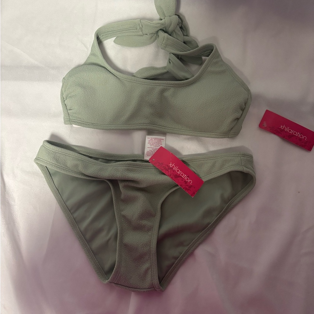 Target Women's Swimwear in Sage Green